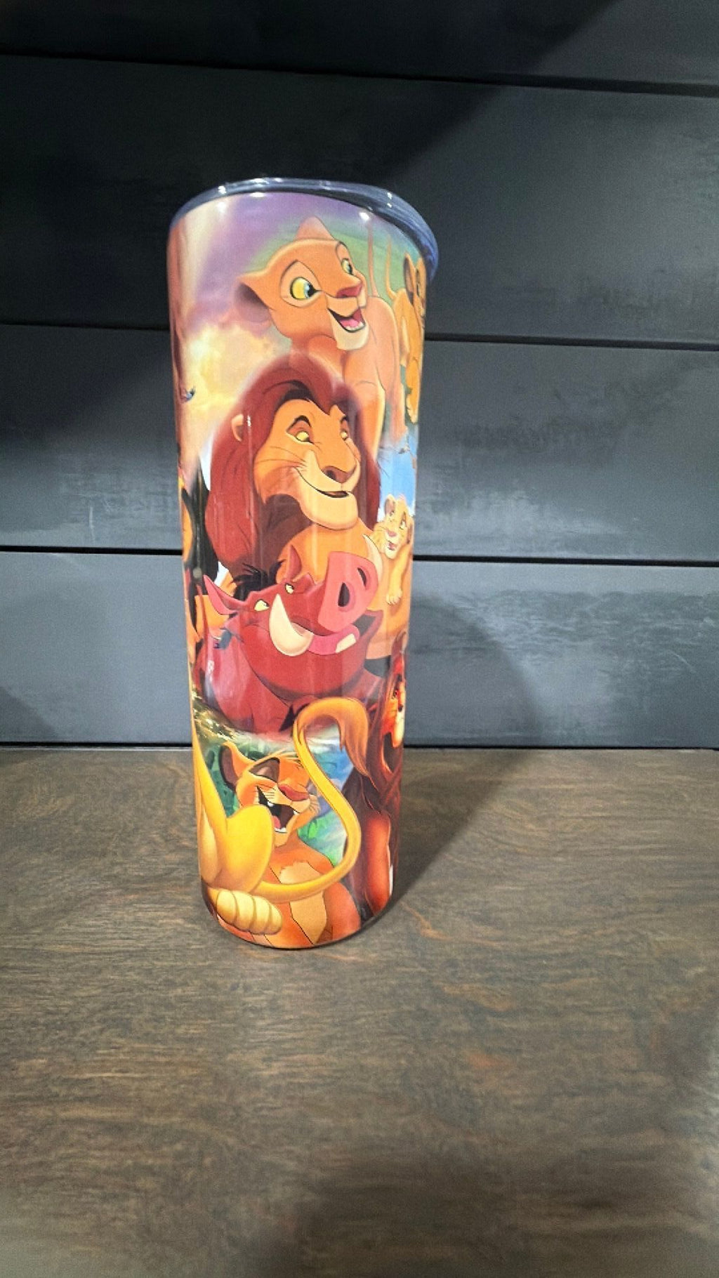 Lion king tumbler NWOT