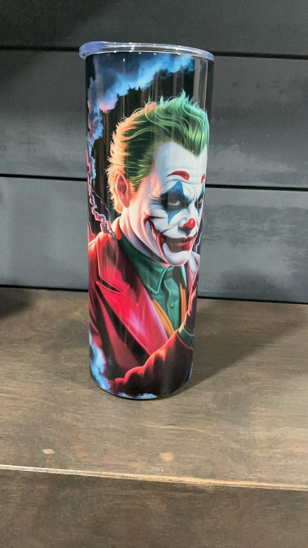 Harley Quinn and joker inspired tumbler