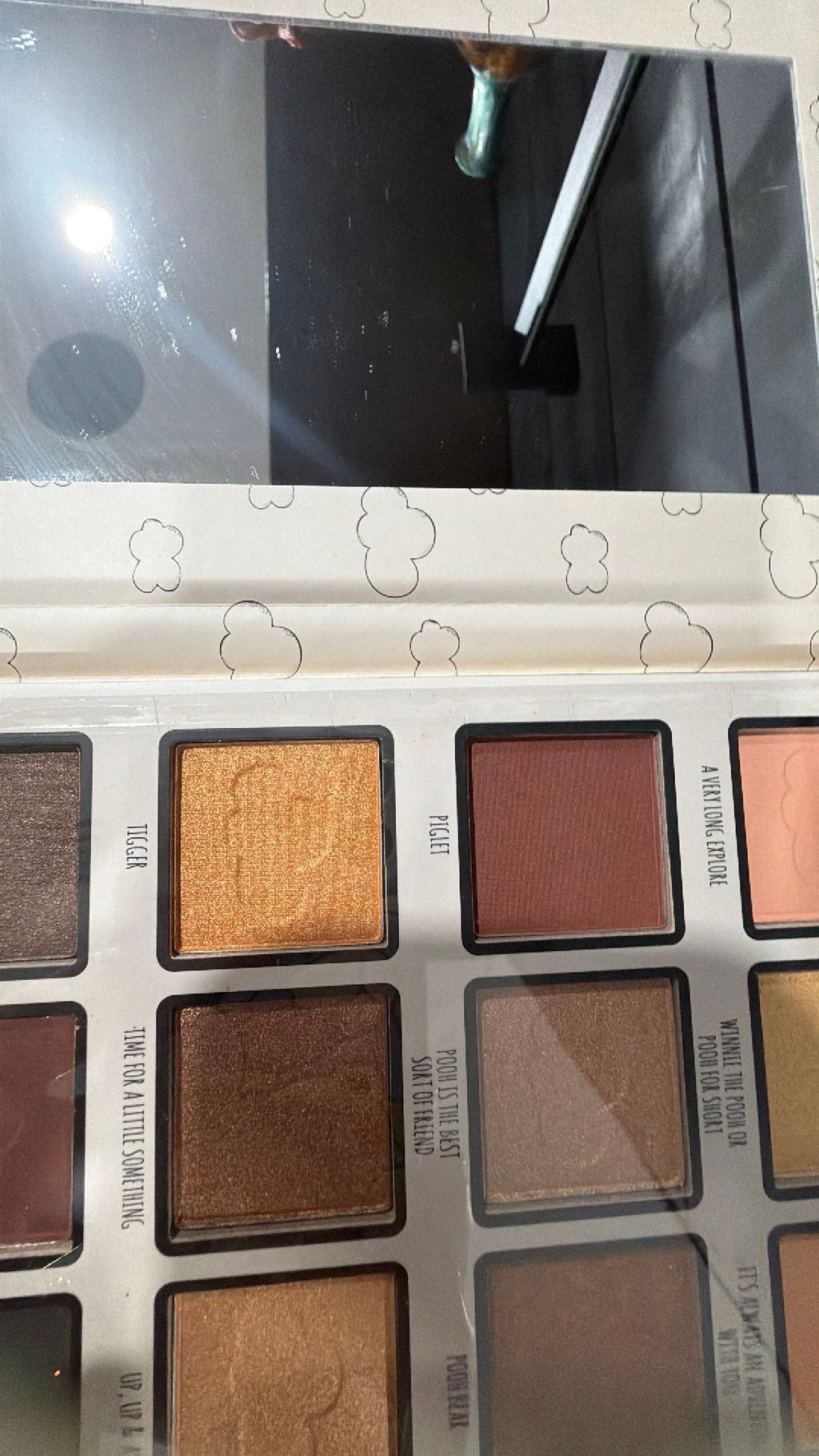 Winnie the Pooh makeup pallet NWT