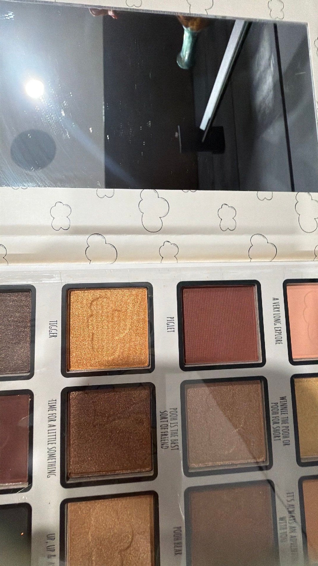 Winnie the Pooh makeup pallet NWT