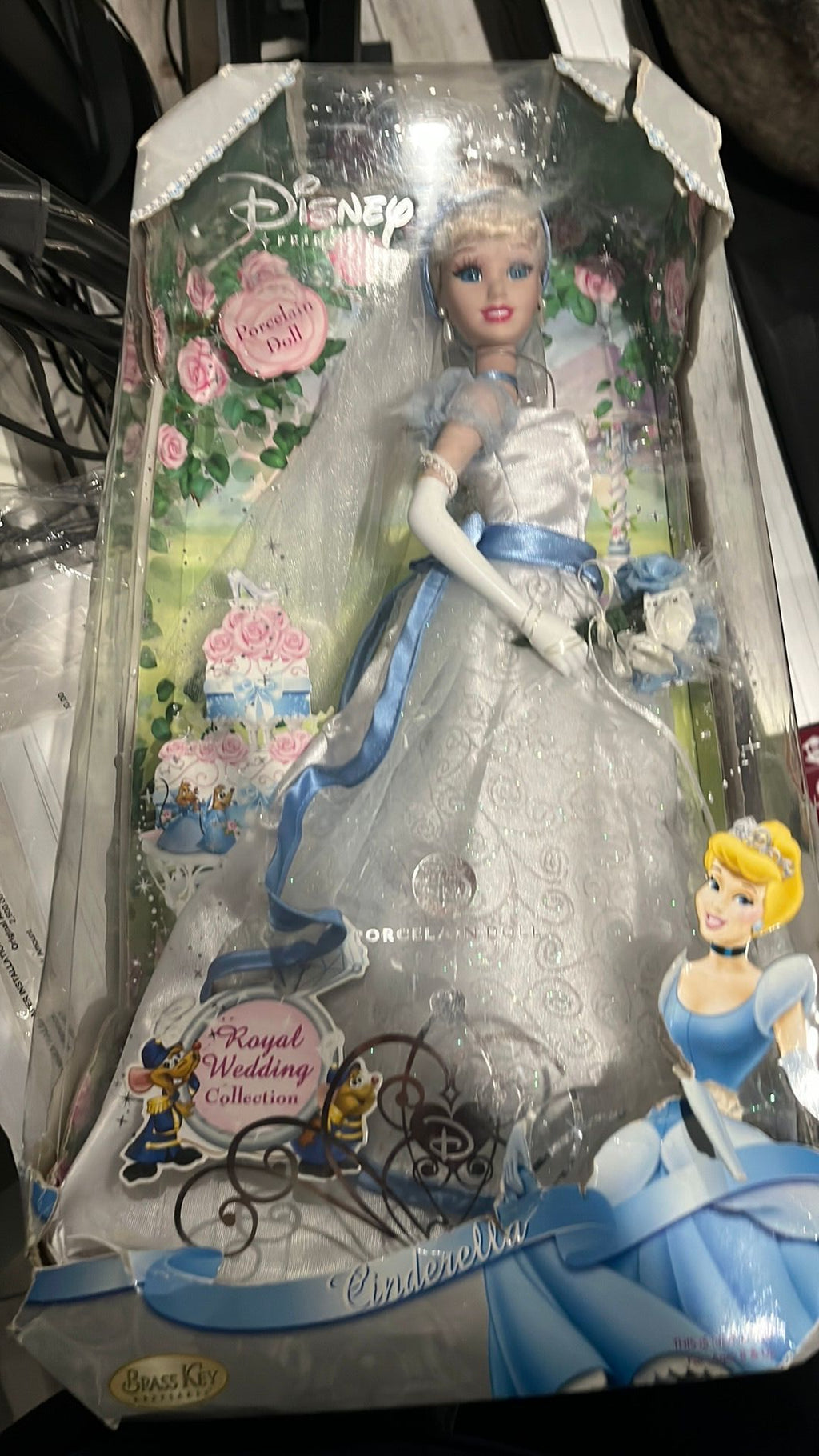 Cinderella porcelain doll new in box