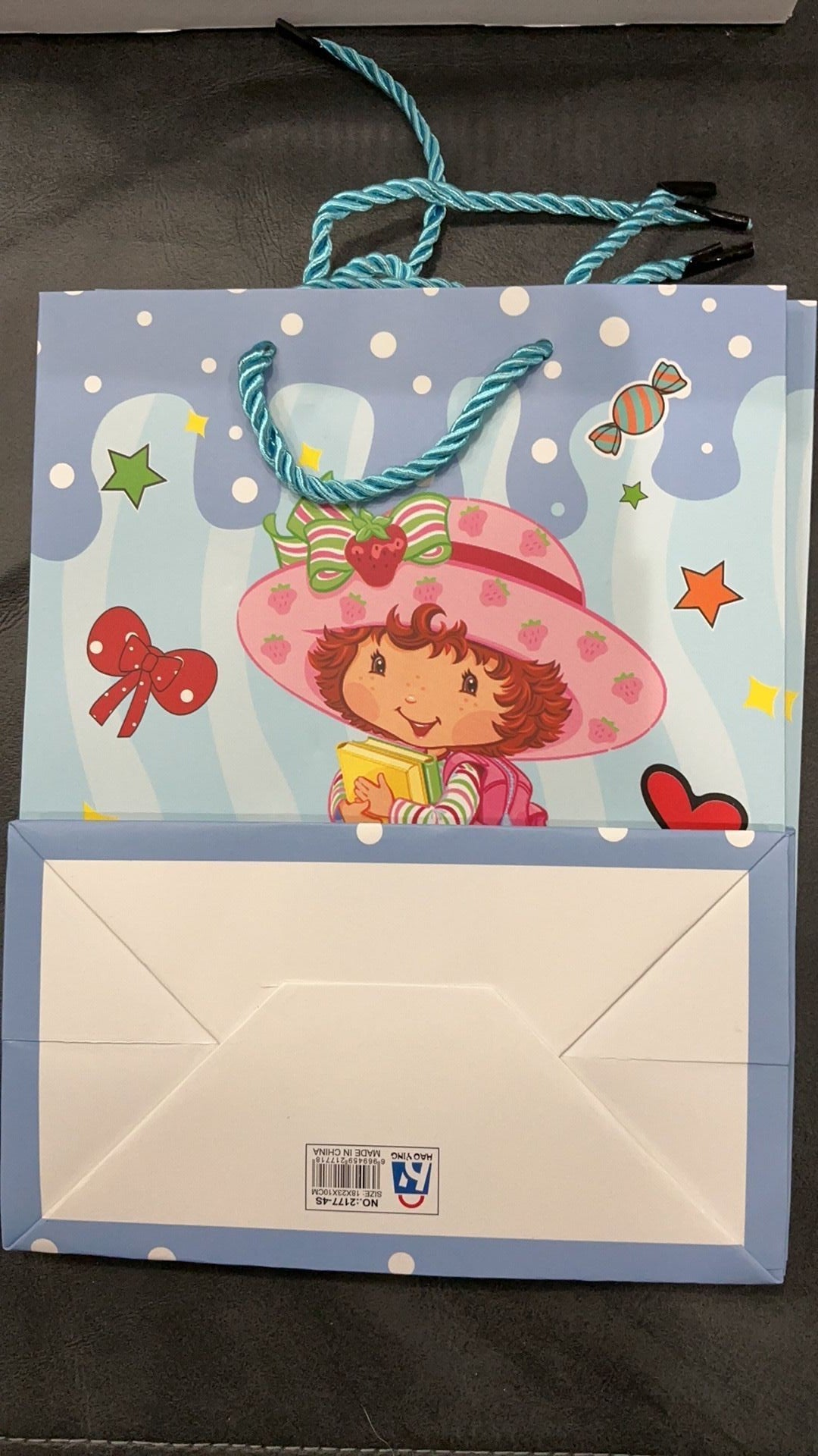 Strawberry shortcake gift bag NWOT