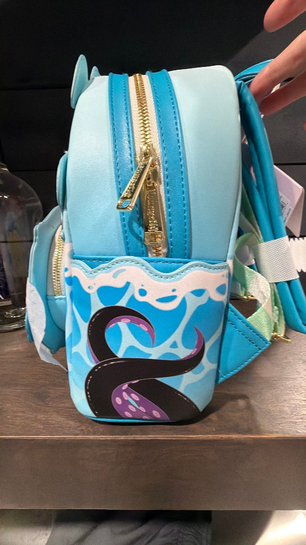Little mermaid backpack NWT