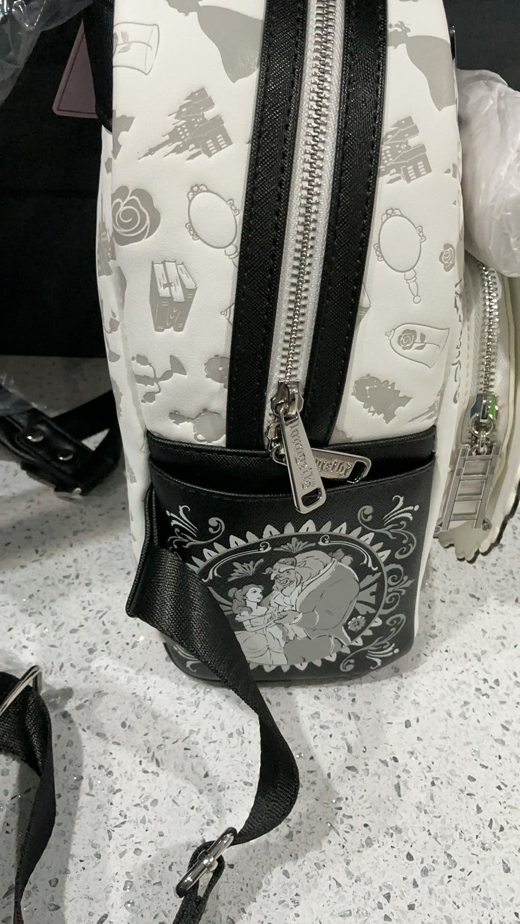 Belle sketch backpack NWT