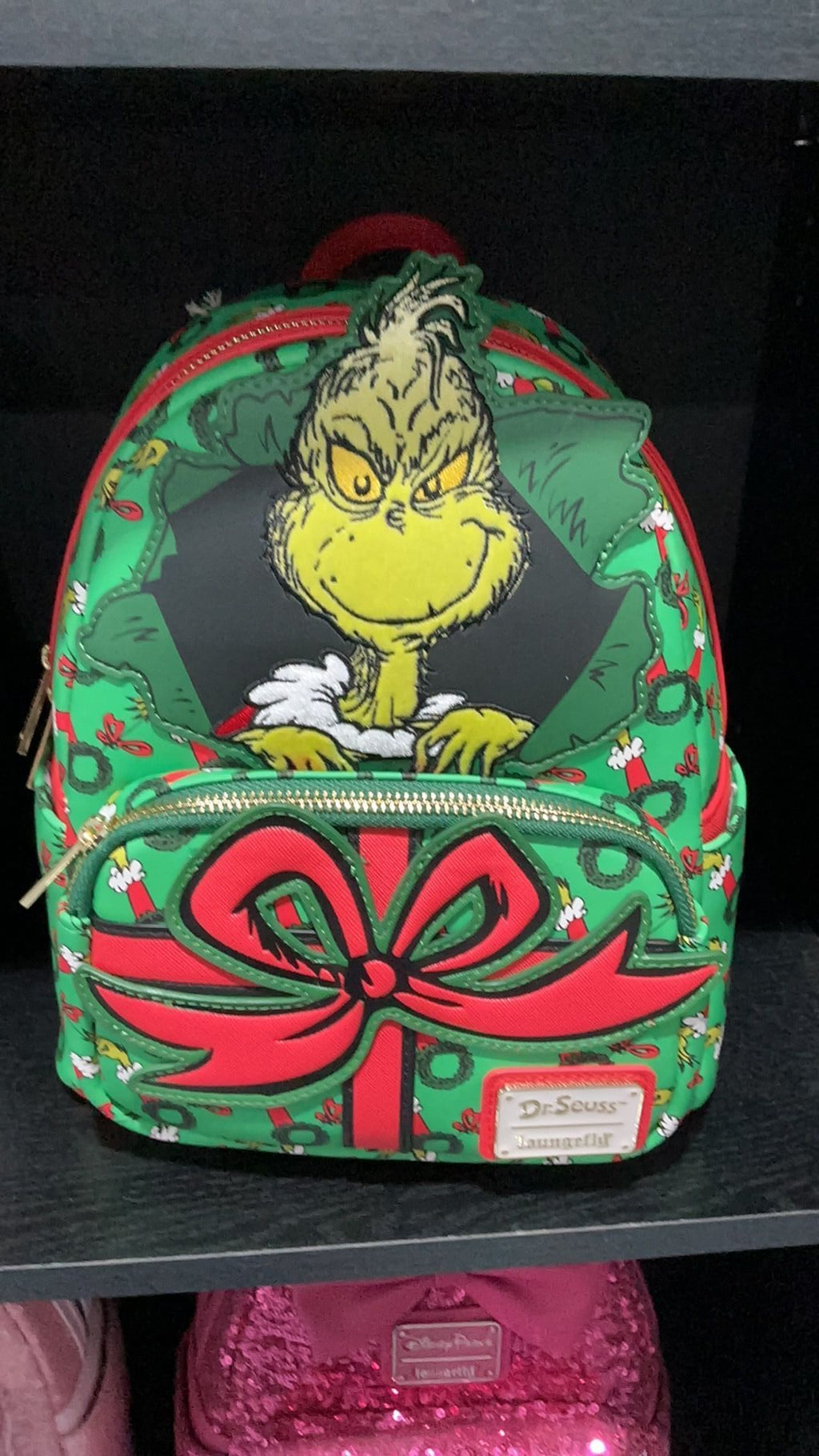 Grinch AOP backpack NWT