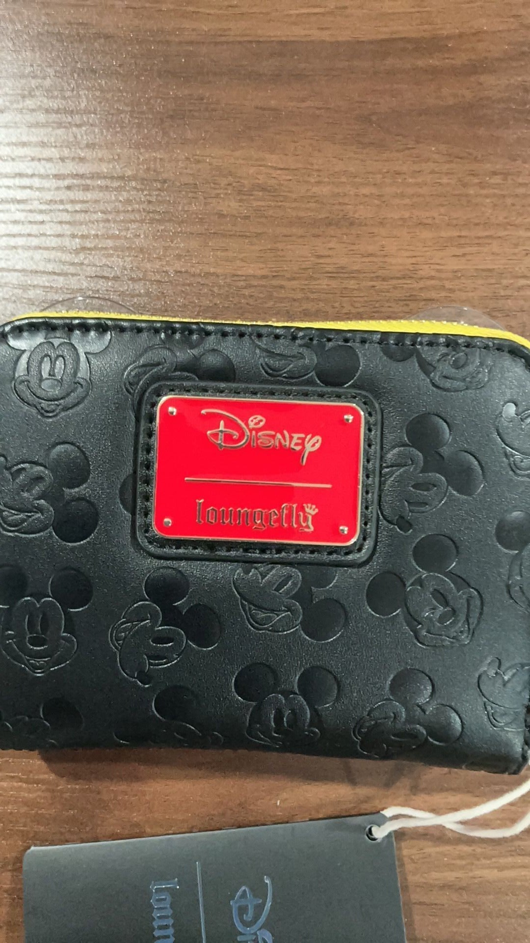 Mickey confetti wallet NWT