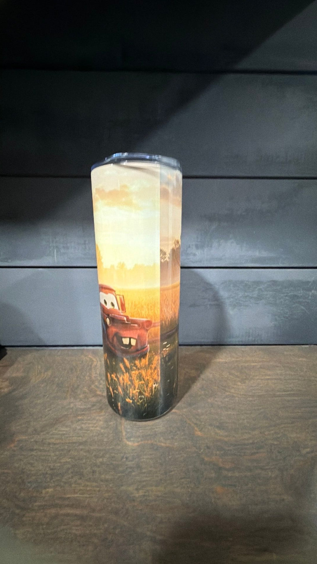 Cars inspired tumbler