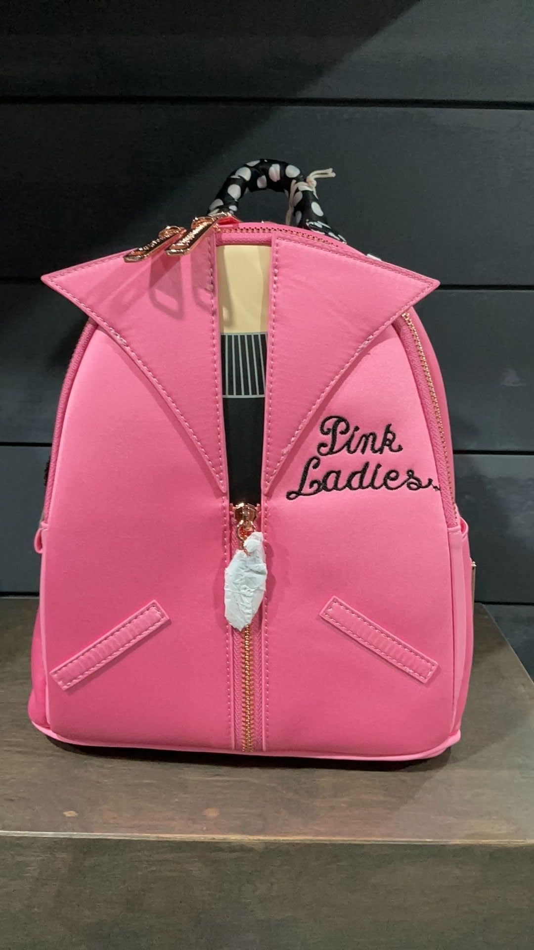 Pink ladies backpack NWT