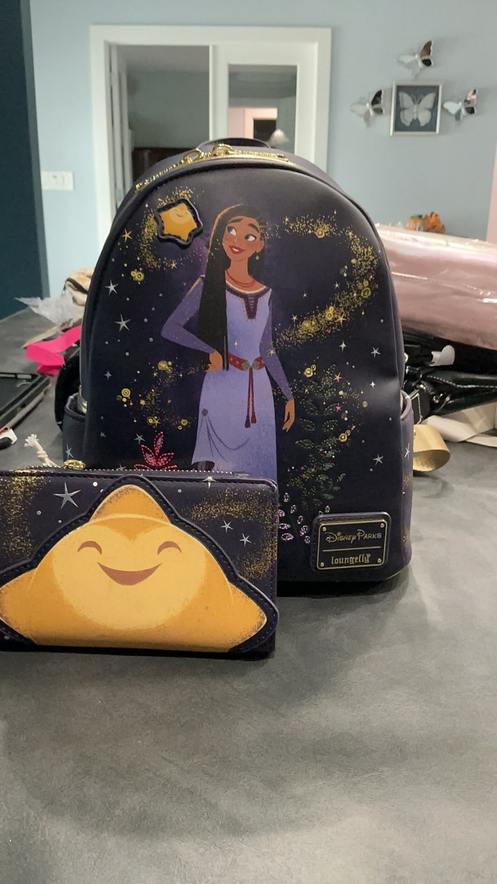 Wish backpack and wallet NWT