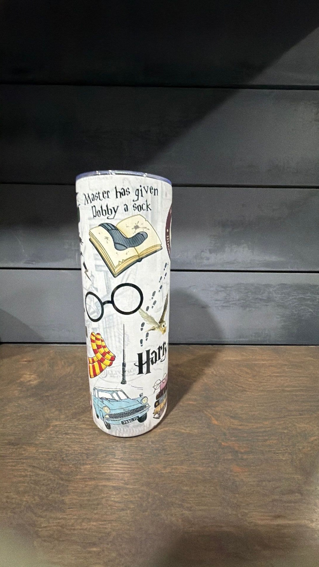 Harry Potter inspired tumbler