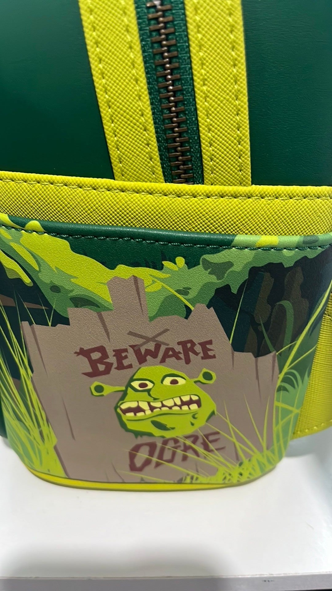 Shrek backpack NWT