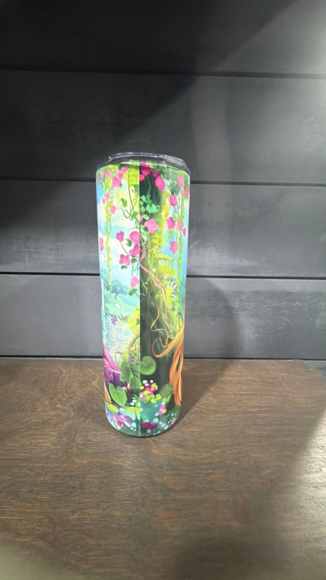 Rapunzal inspired tumbler