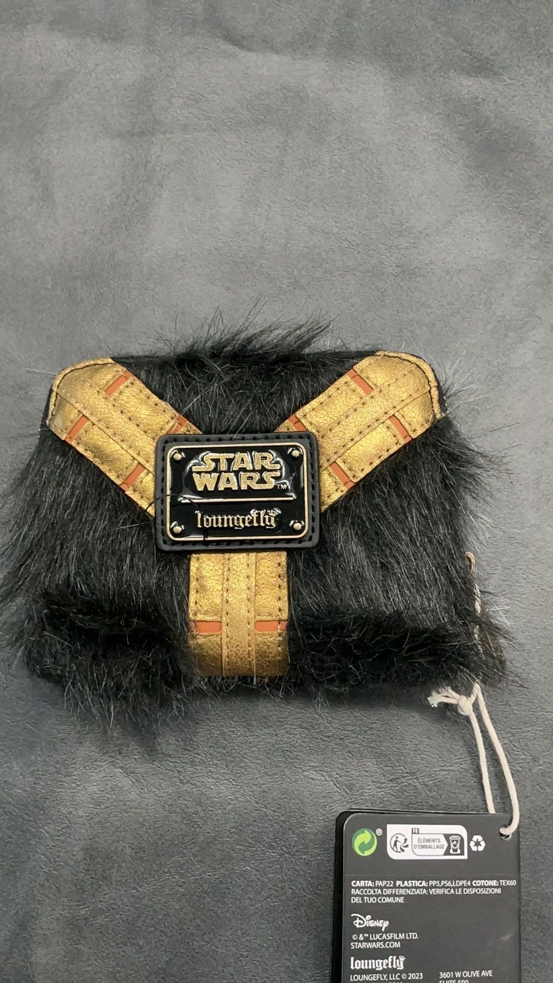 Loungefly NWT Black Krrsantan Zip Around Wallet - Star Wars