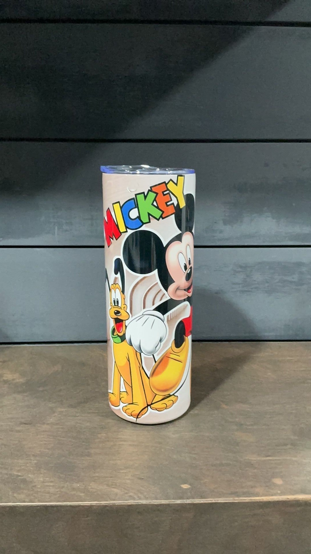 Mickey and friends inspired tumbler