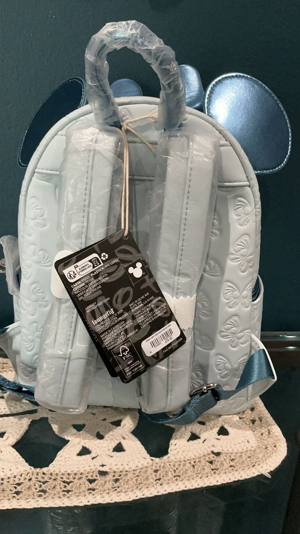 Butterflies backpack NWT