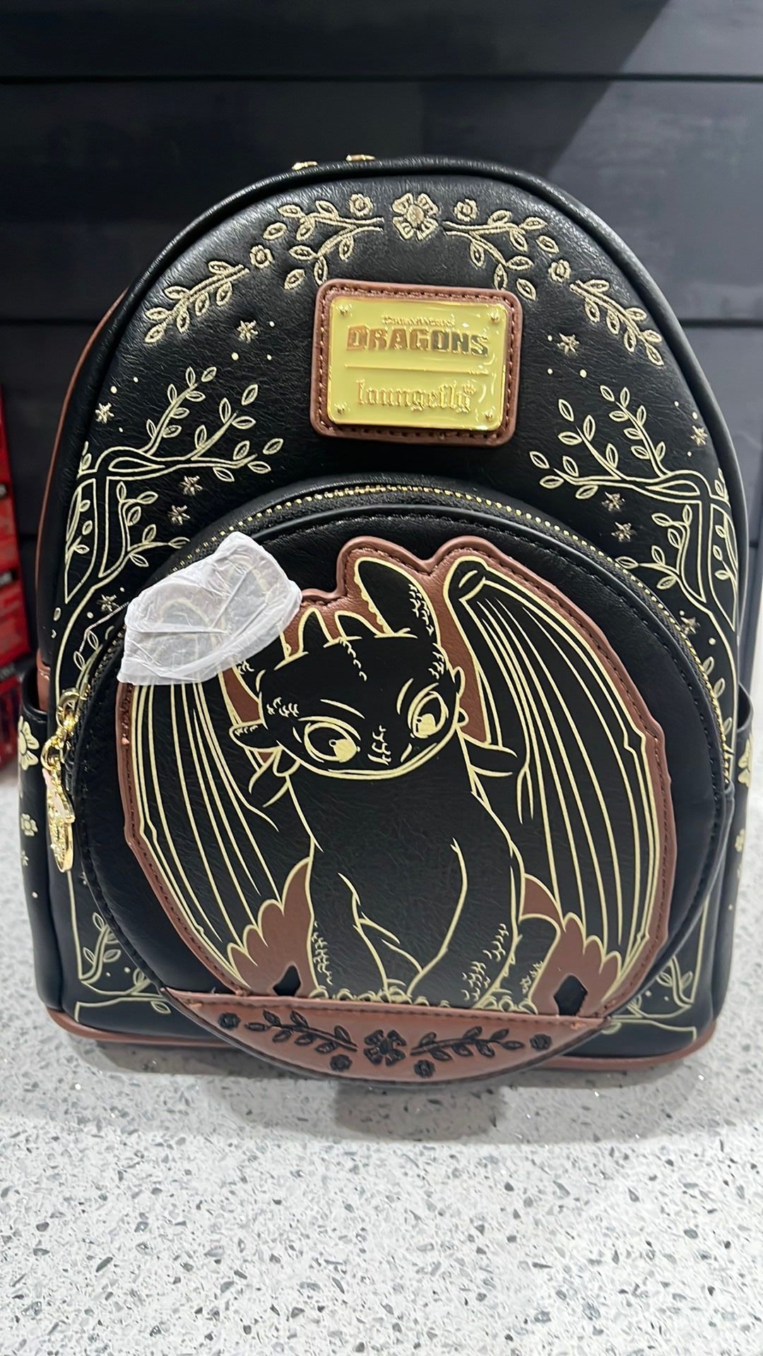 Toothless backpack NWT