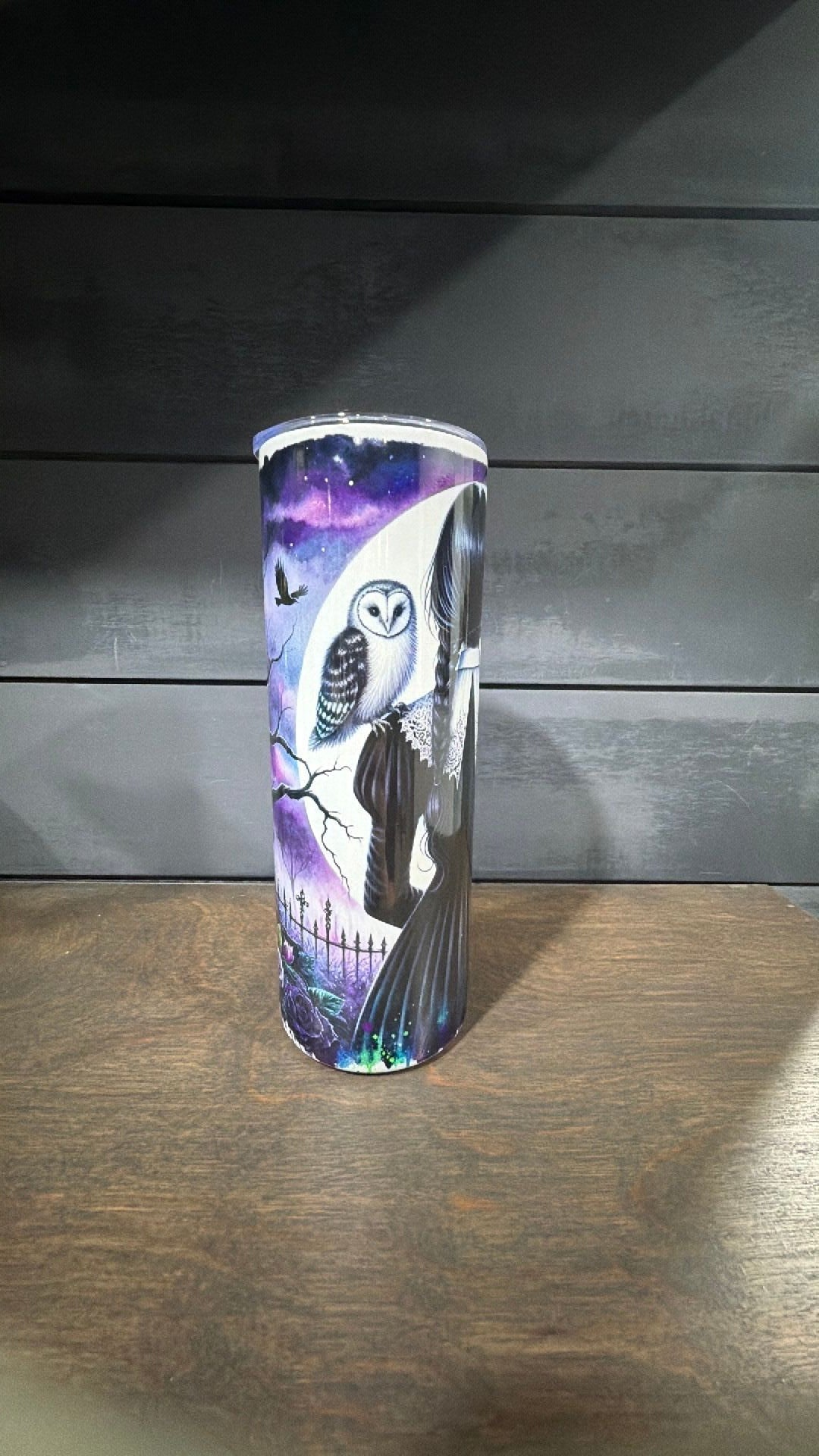 Wednesday inspired tumbler