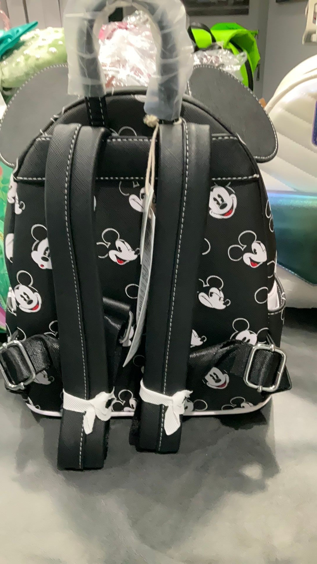 Disney Parks NWT Loungefly Backpack - Mickey Mouse - Black & White New with Tags