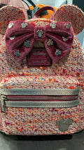 Minnie raspberry backpack NWT