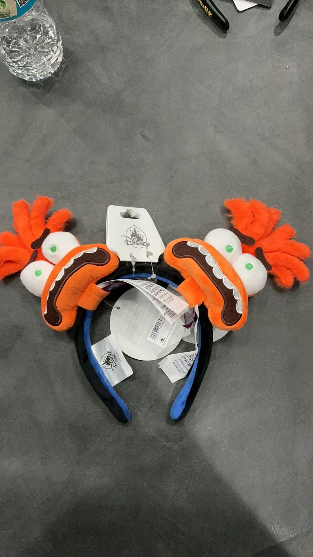 Disney Parks Headband Plush - Inside Out Anxiety