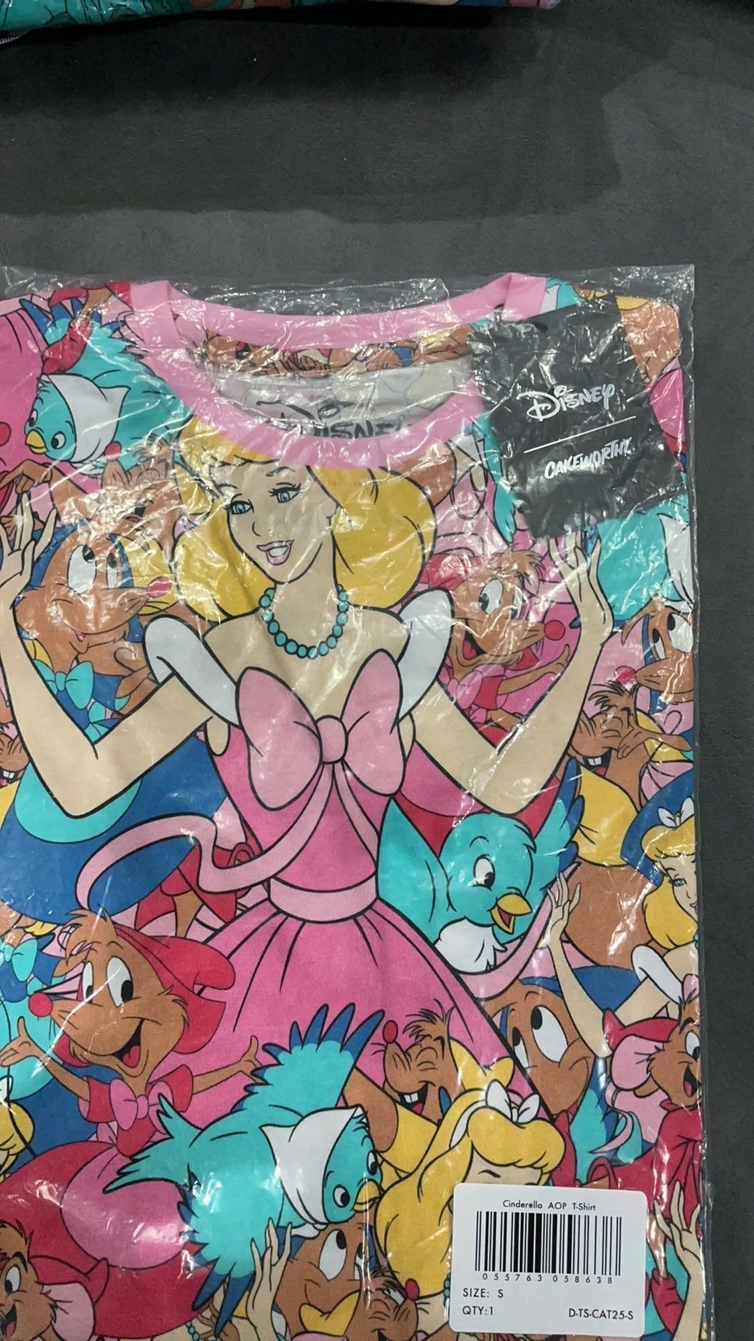 Cinderella shirt size Small NWT