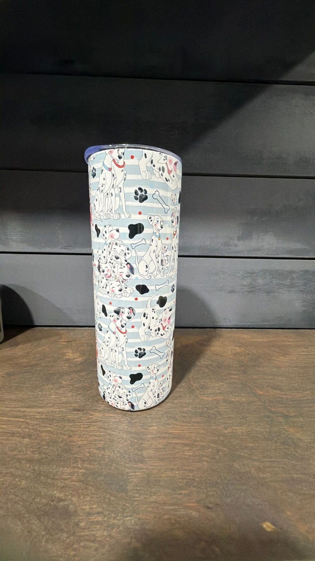 Dalmatian inspired tumbler