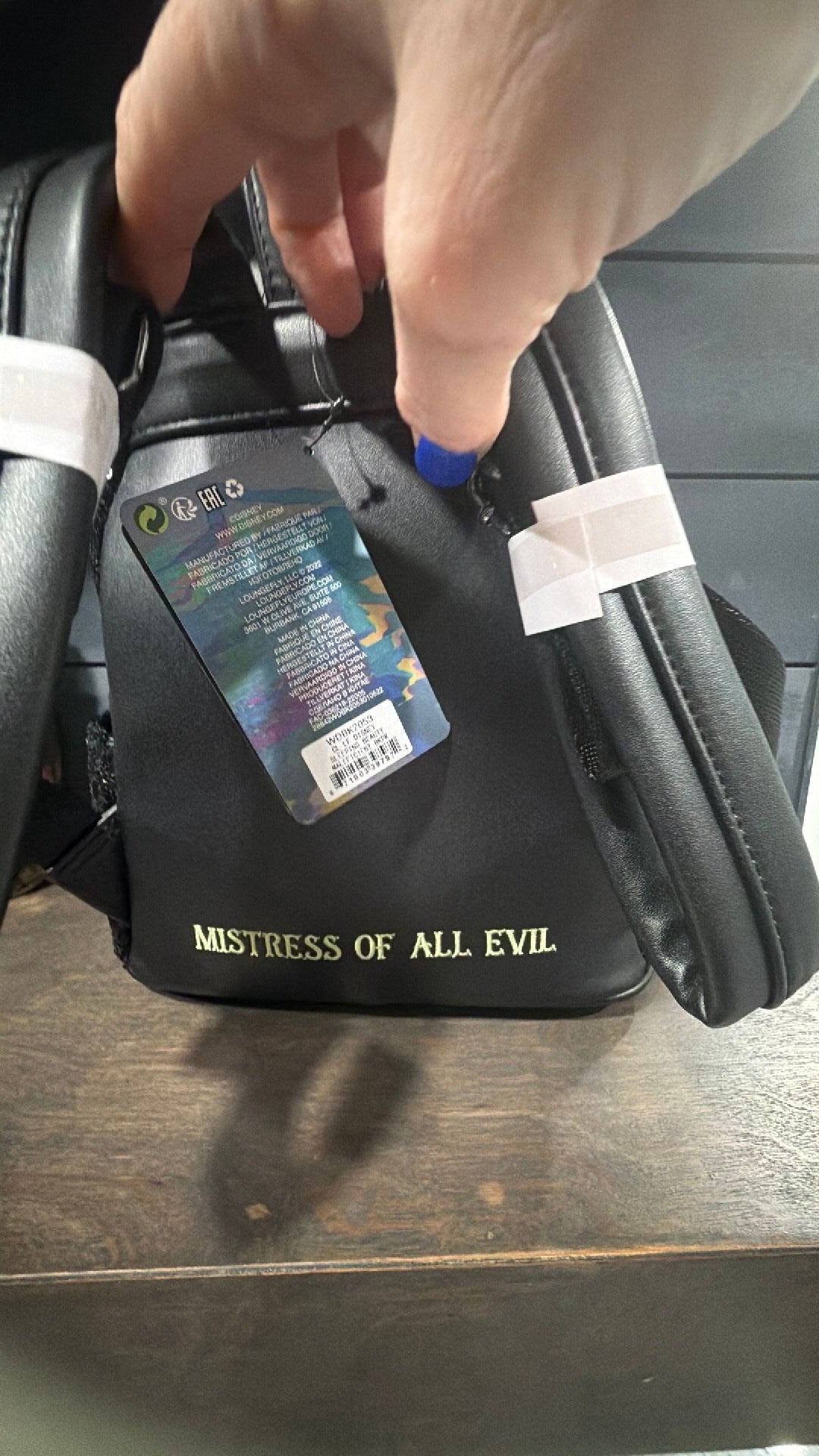 Loungefly Disney Maleficent Dragon Sequin Mini Backpack