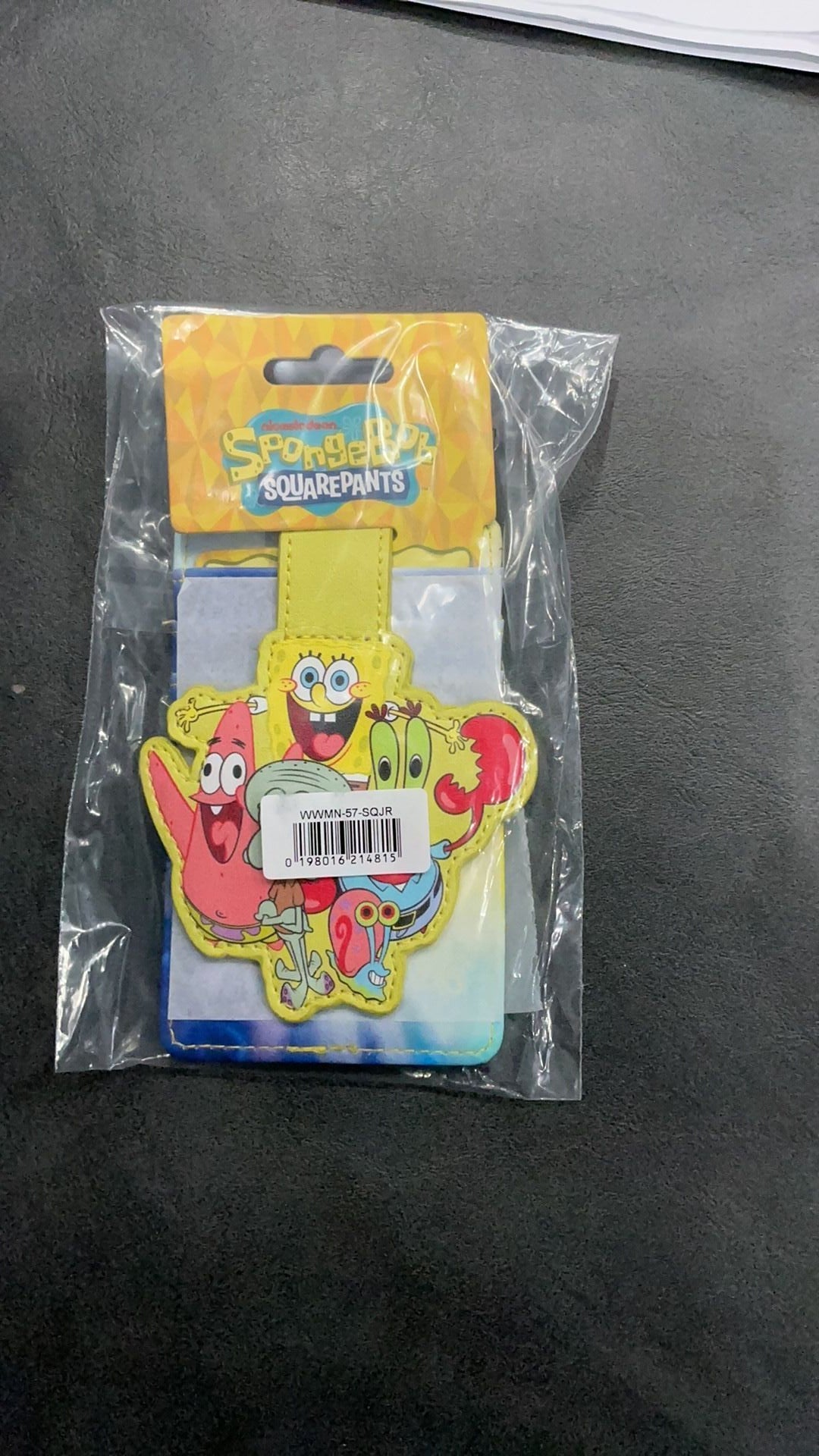 SpongeBob cardholder NWT