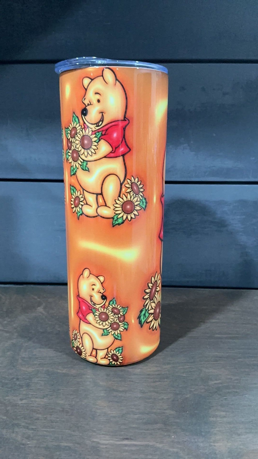 Winnie the Pooh inspired tumbler