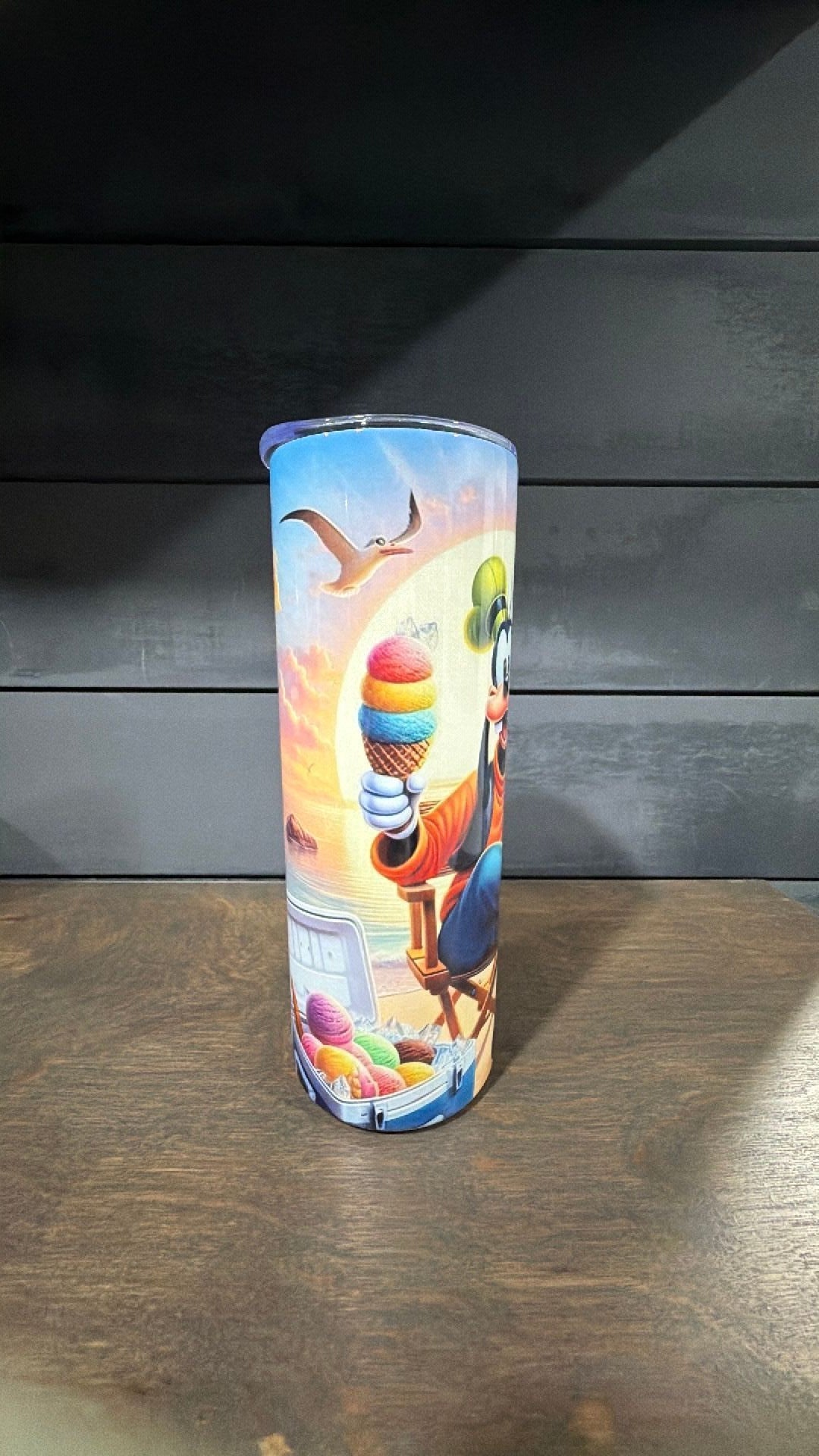 Goofy inspired tumbler