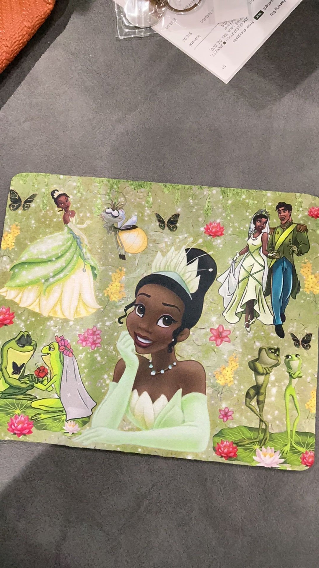 Tiana inspired mouse pad