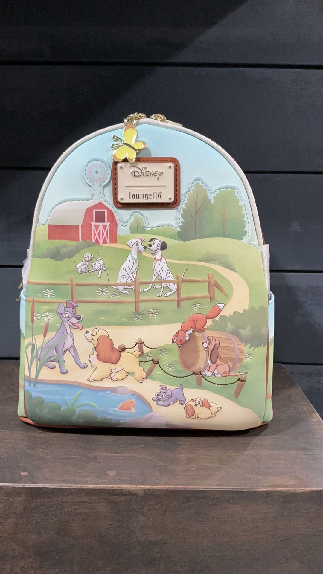 Disney dogs backpack NWT