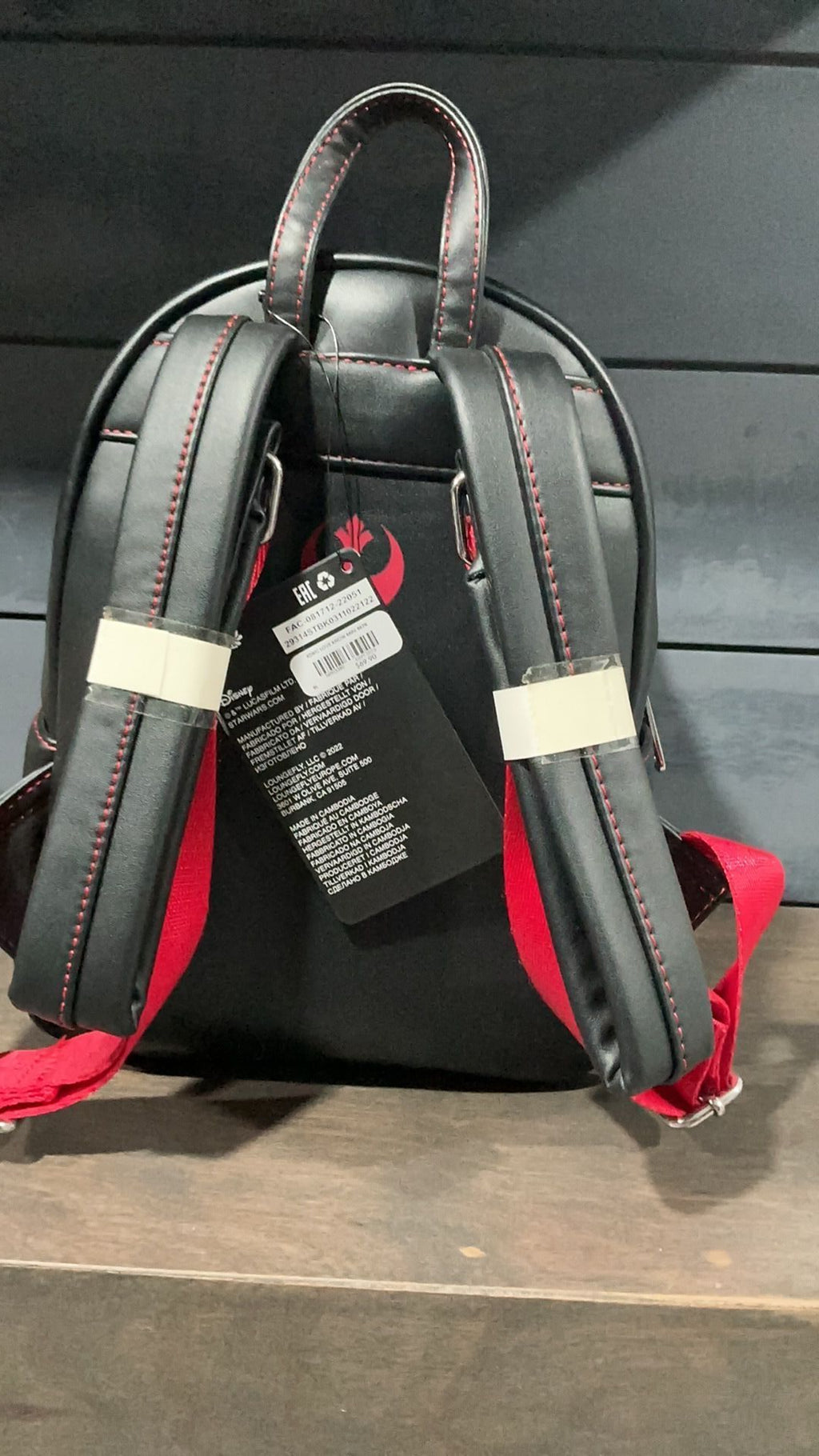 Star Wars backpack NWT