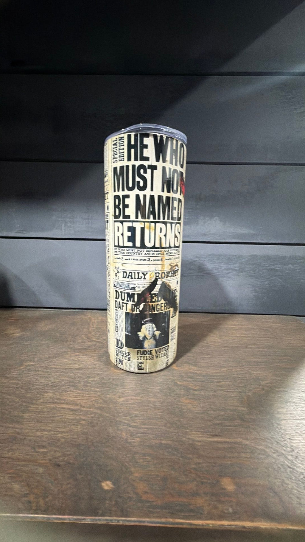 Gryffindor inspired tumbler