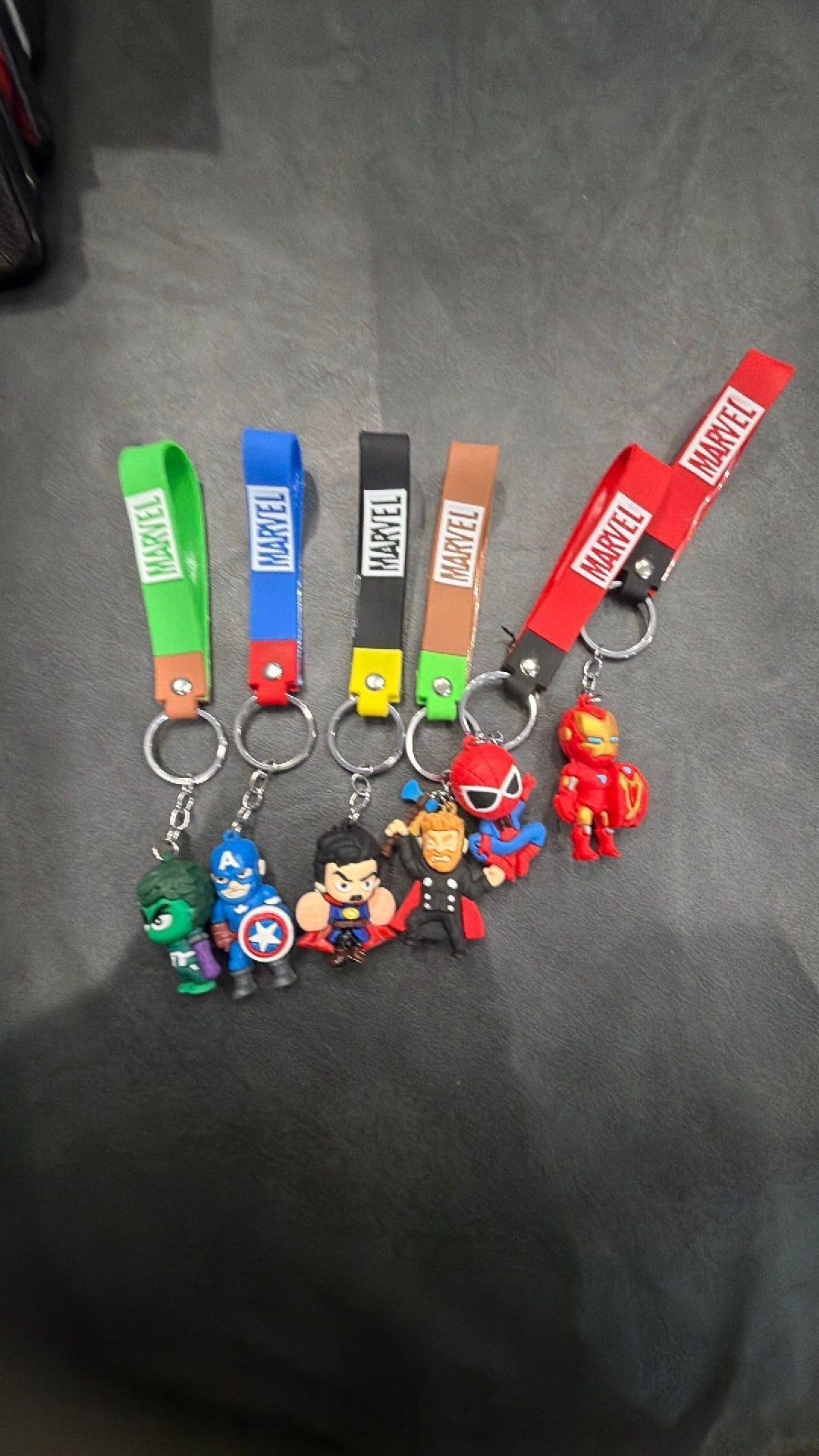Marvel keychains NWOT