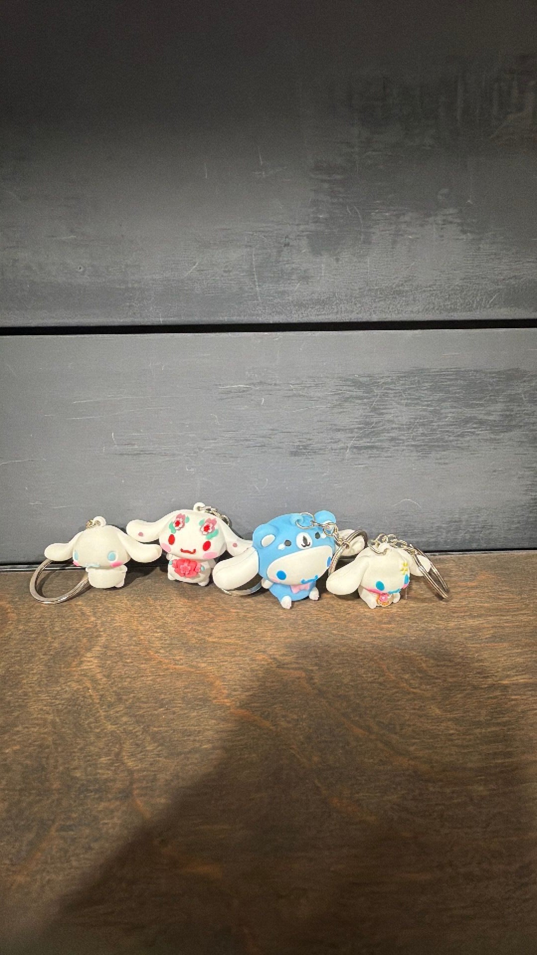 Cinnamon roll keychain bundle NWOT