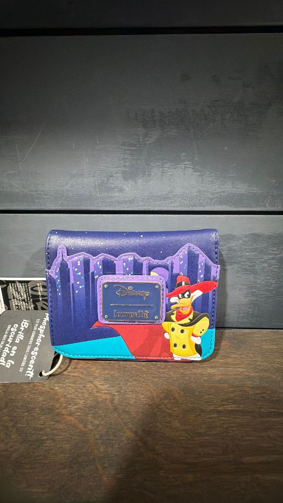 Darkwing duck wallet NWT