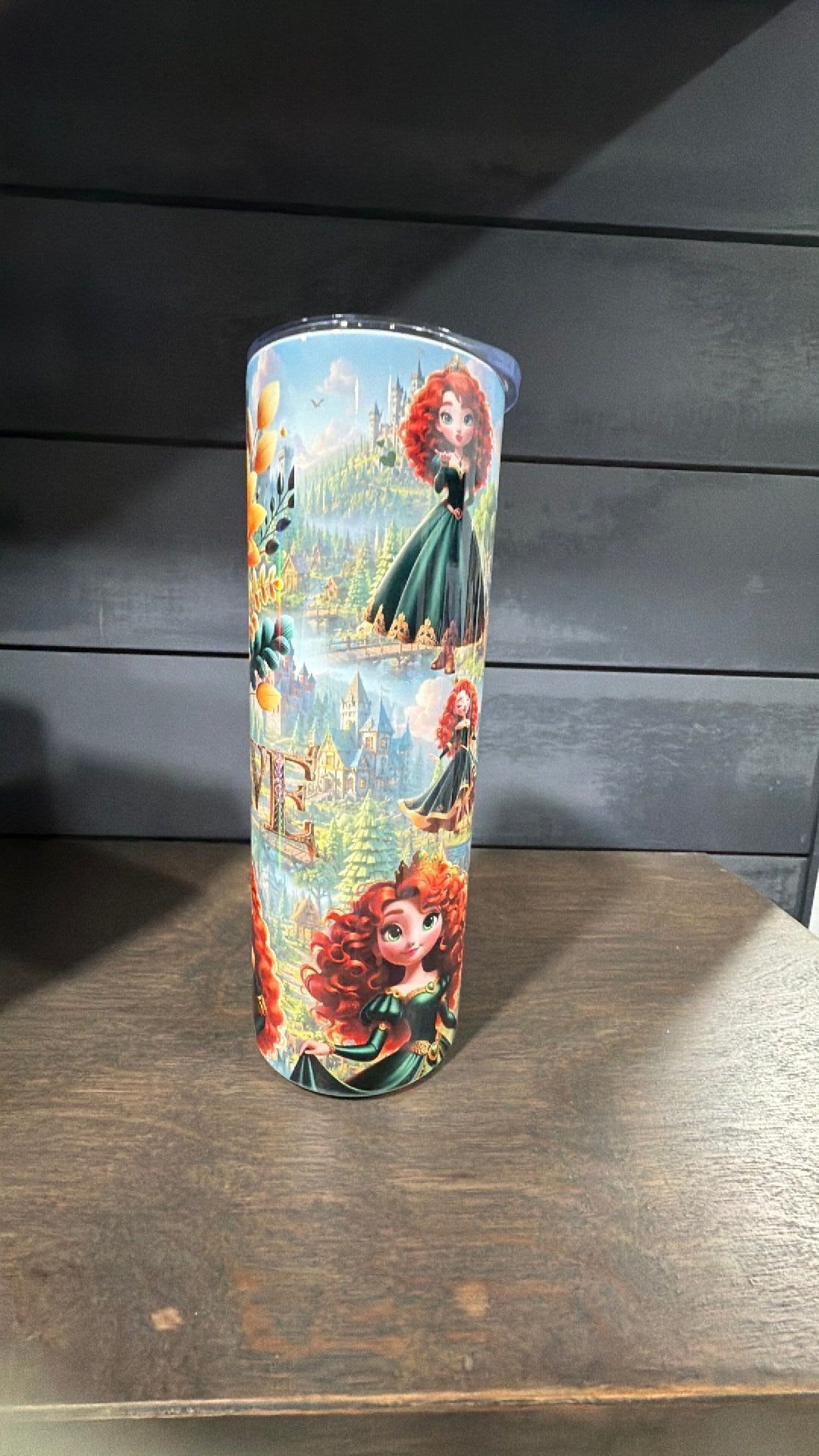 Brave inspired tumbler
