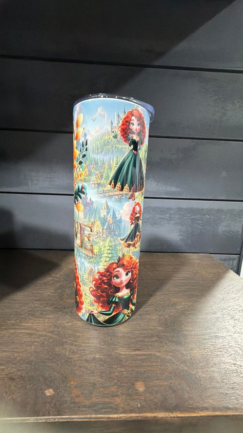 Brave inspired tumbler