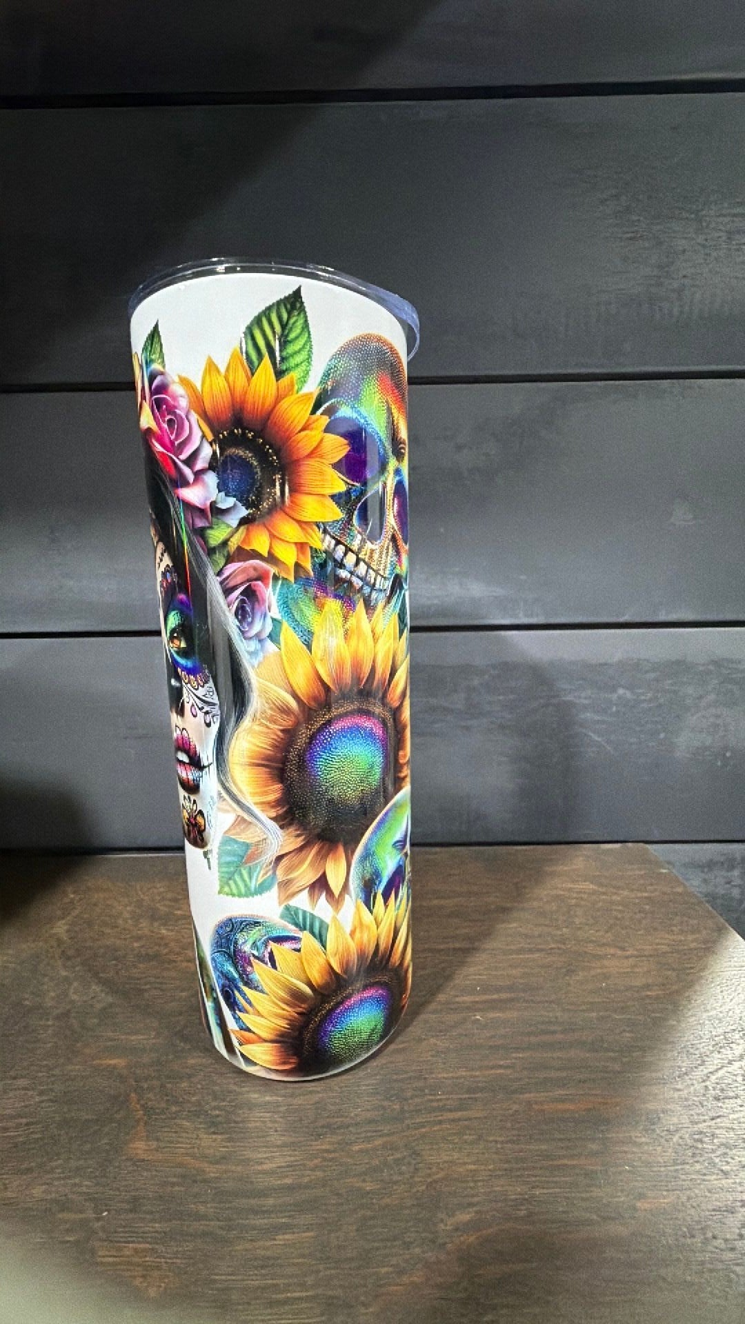 Sugar Skull tumbler