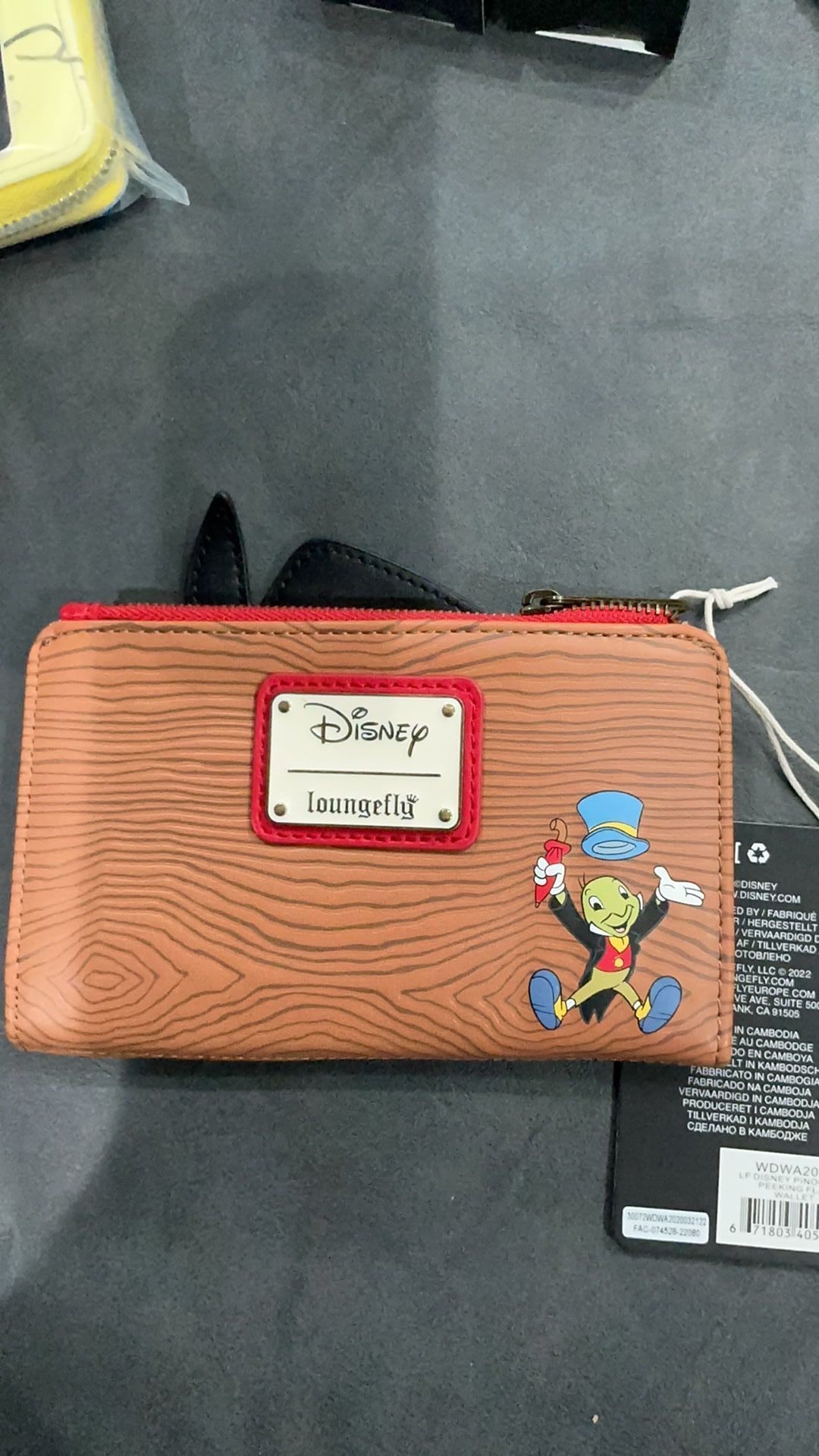 Loungefly: Disney Pinocchio Peeking Flap Wallet