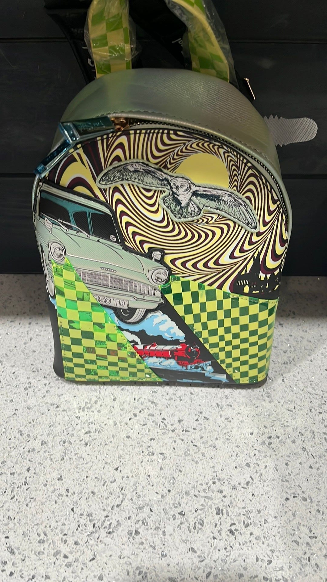 Fred Segal NWT Harry Potter The Chamber Of Secrets Abstract Mini Backpack