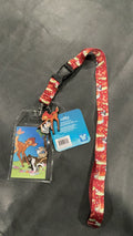 Disney NWT Bambi Besties Forever Lanyard with Clear ID Badge Holder and 2  Rubber Bambi and Thumper Charm