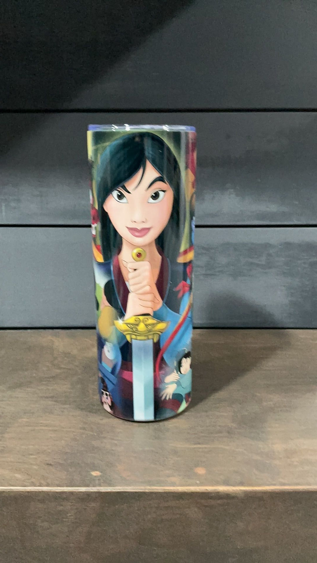 Mulan inspired tumbler