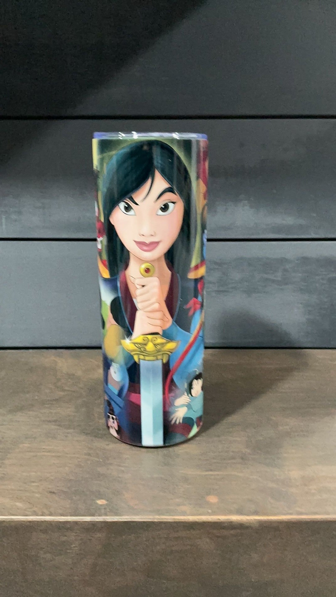 Mulan inspired tumbler
