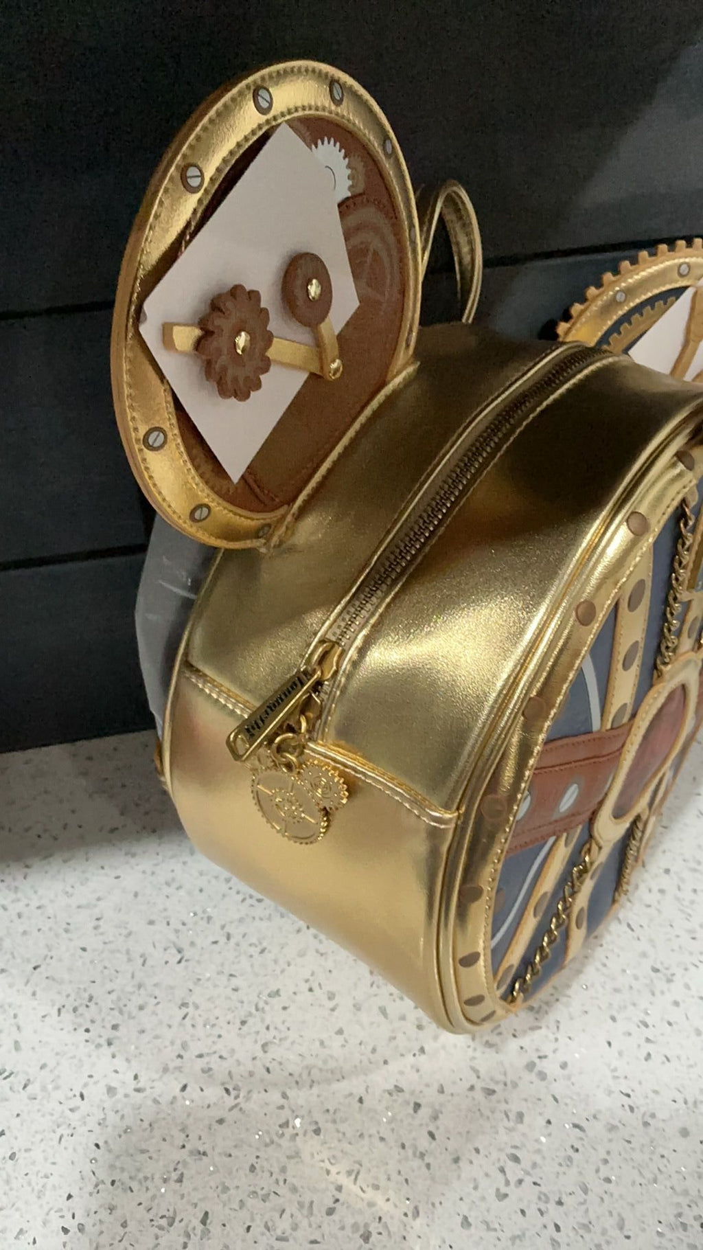 Mickey steampunk backpack NWT