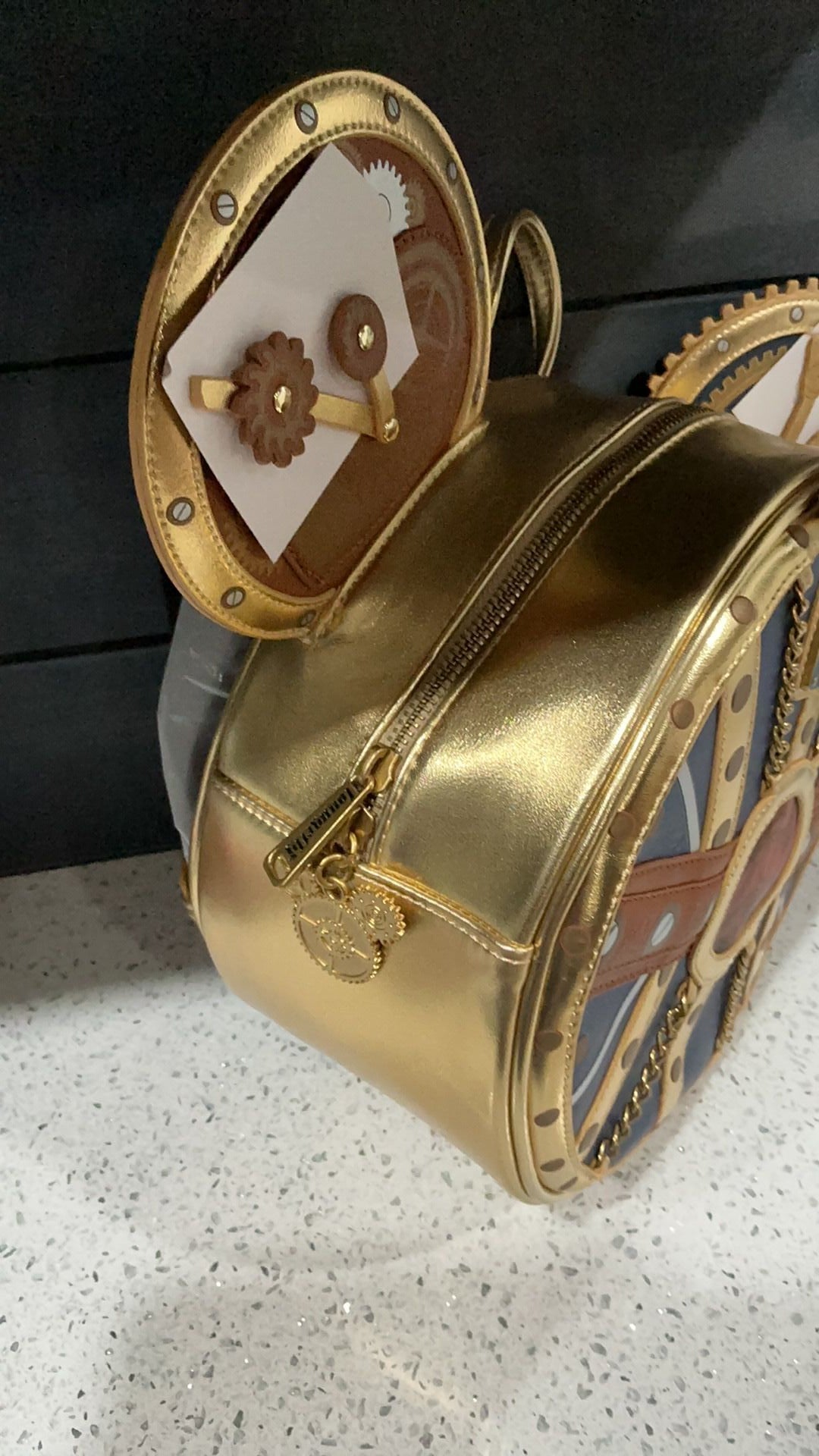 Mickey steampunk backpack NWT