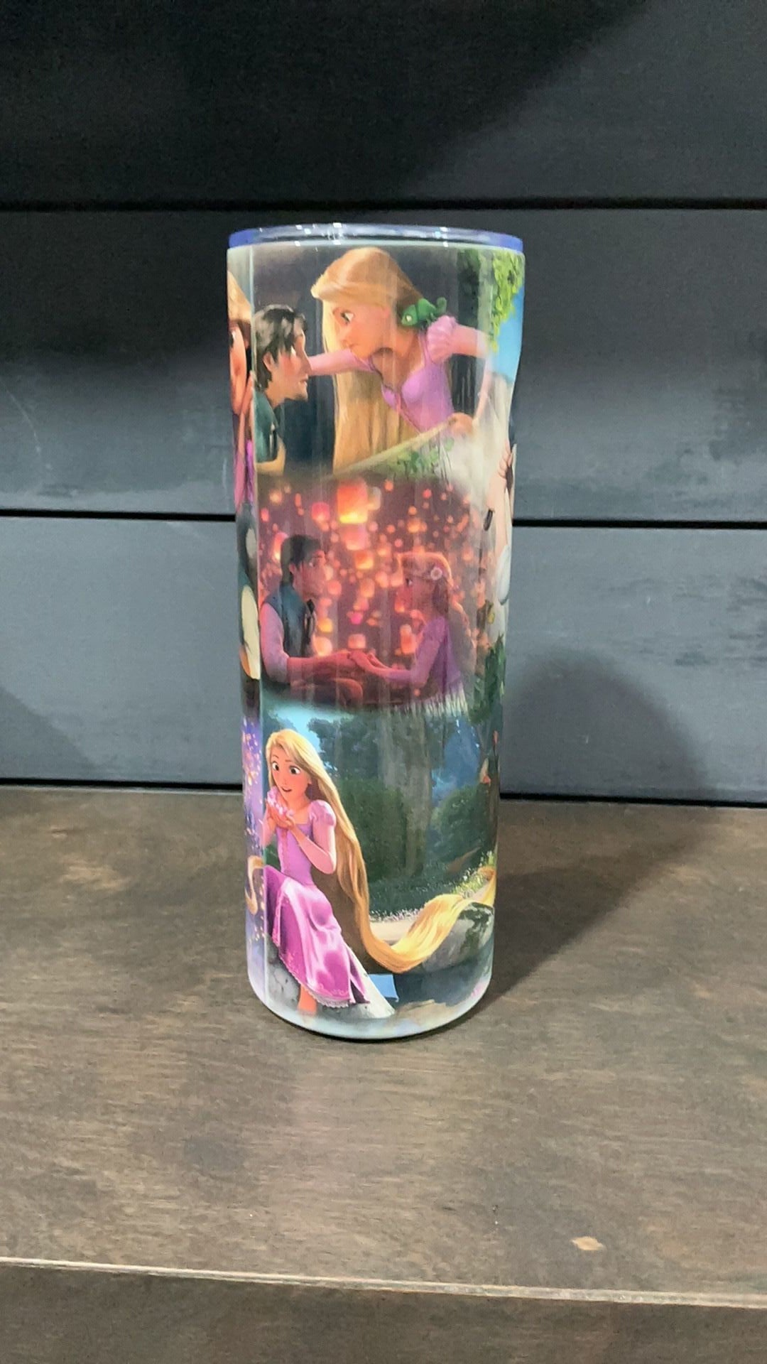 Tangled inspired tumbler