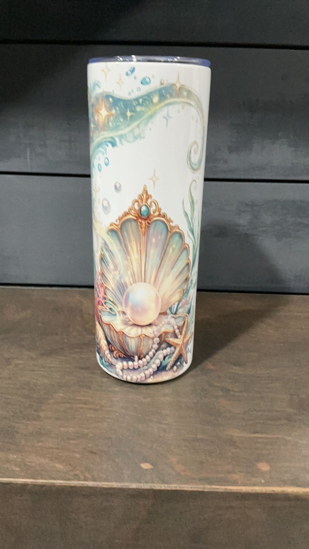 Ariel inspired tumbler