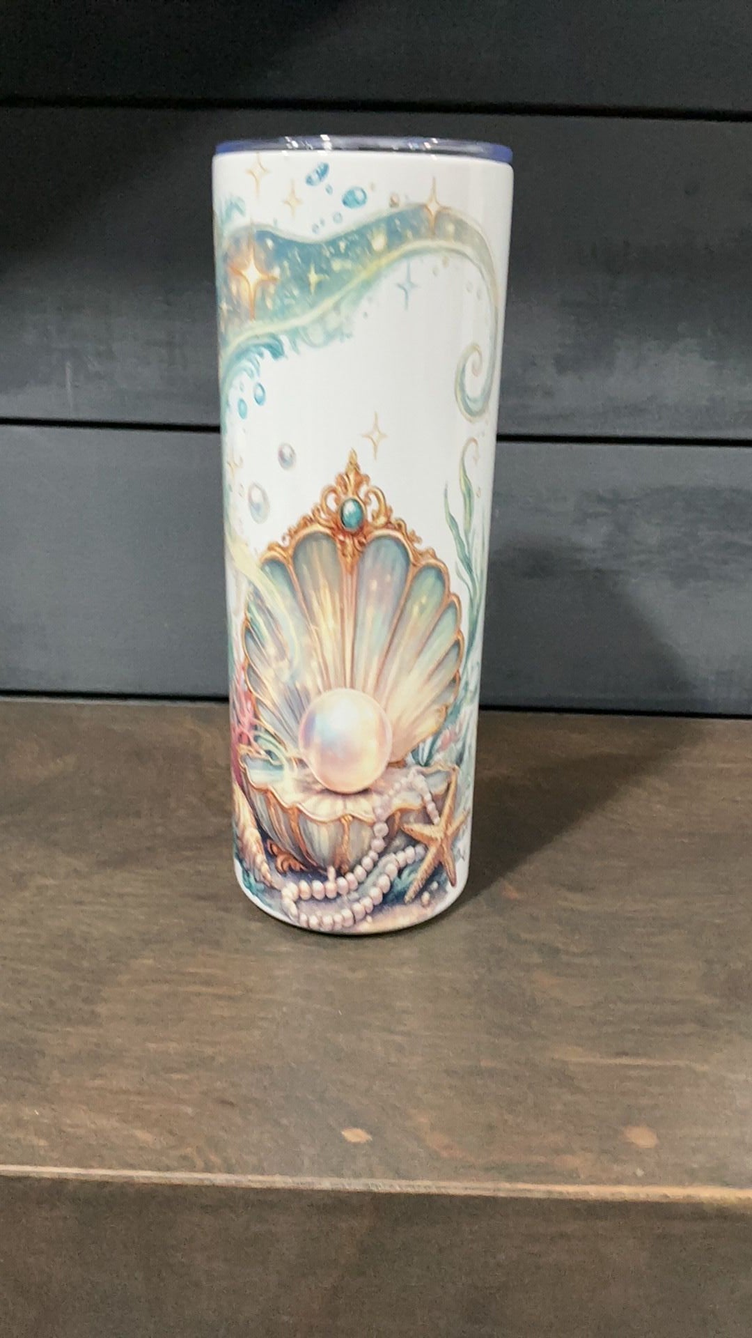 Ariel inspired tumbler
